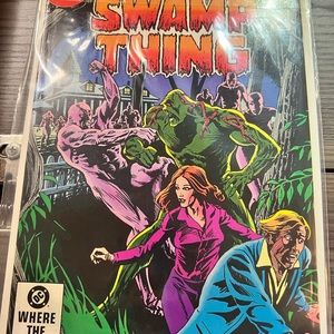 The saga of the swamp thing comics